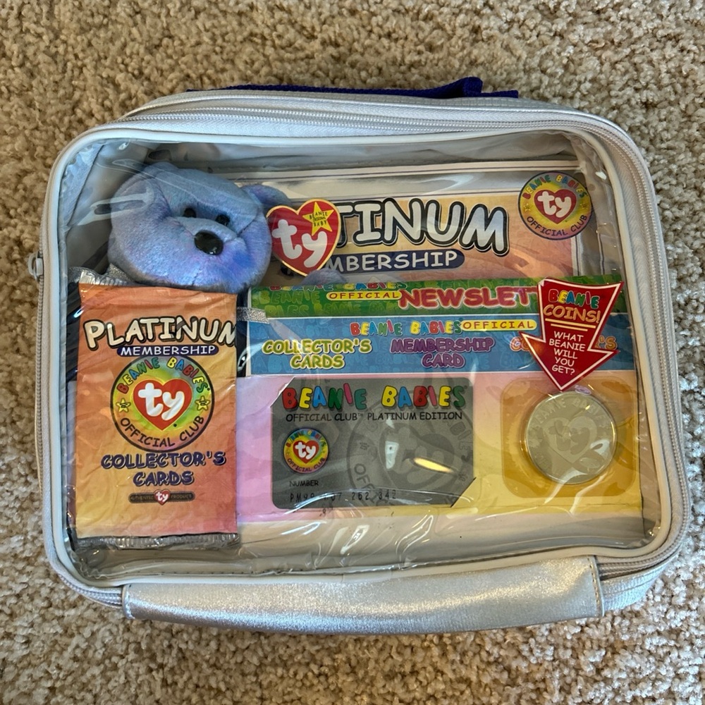 Ty Beanie Babies Platinum Membership Set
